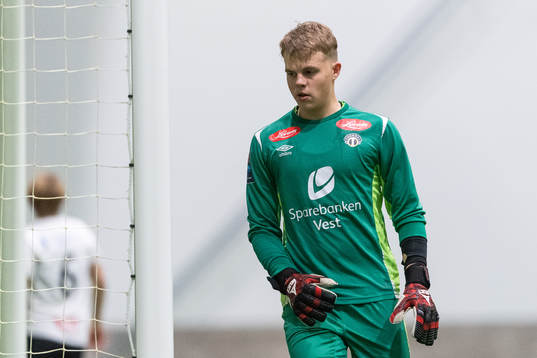 Sogndals målvakt Daniel Sætren