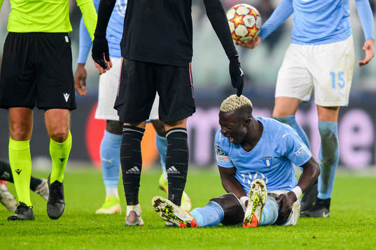 Bonke Innocent of Malmö FF in pain