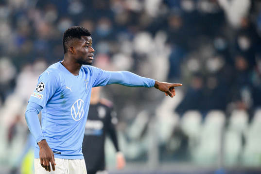 Malik Abubakari of Malmö FF