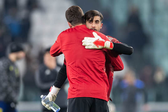 Goalkeeper Mattia Perin of Juventus