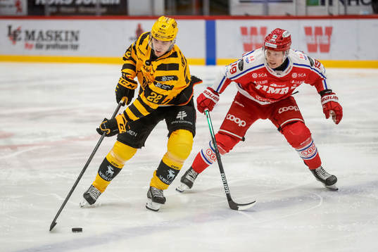 Skellefteås Jonathan Johnson och Timrås Erik Andersson