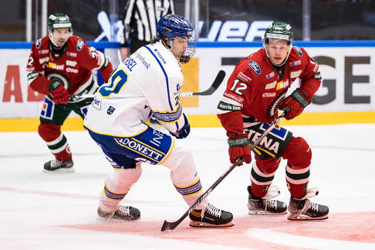 Leksands Lian Bichsel och Frölundas Max Friberg