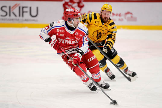 Timrås Joey LaLeggia och Skellefteås Adam Mascherin