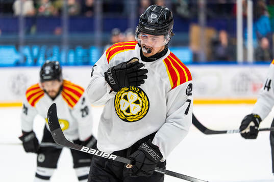 Brynäs Marcus Björk deppar