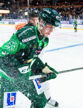 Brynäs Nicklas Danielsson och Färjestads Carl Jakobsson