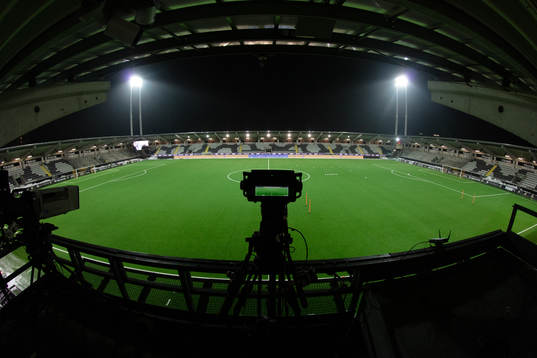 Bravida Arena prior to the UEFA Women's Champions League