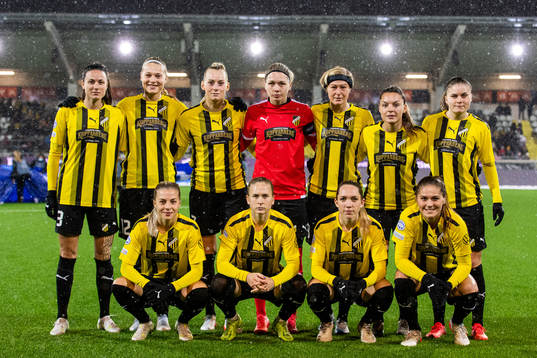 The starting eleven of Häcken