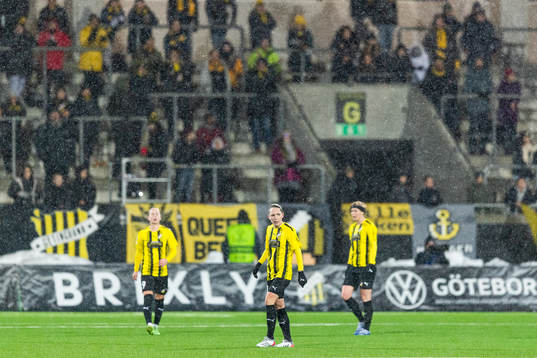 Elin Rubensson of Häcken looks dejected