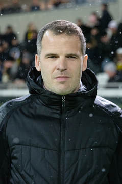 Head coach Robert Vilahamn of Häcken