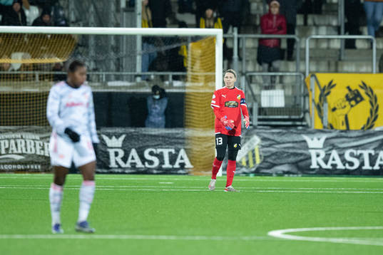 Goalkeeper Jennifer Falk of Häcken
