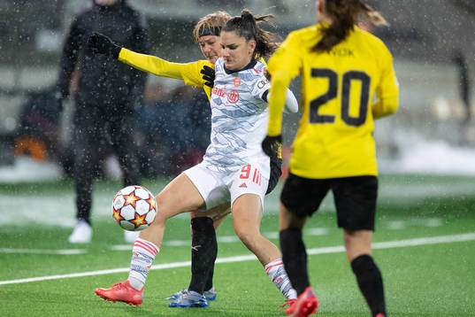 Jovana Damnjanovic of Bayern Munich