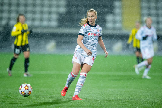 Glodis Viggosdottir of Bayern Munich