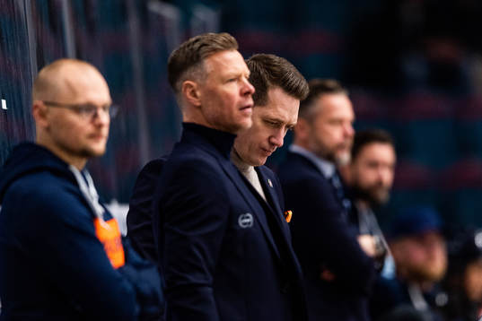 Växjös tränare Sam Hallam