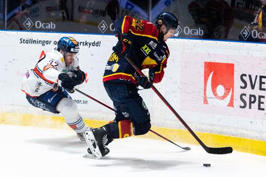 Växjös Oscar Hagman och Djurgårdens Ludvig Hedström