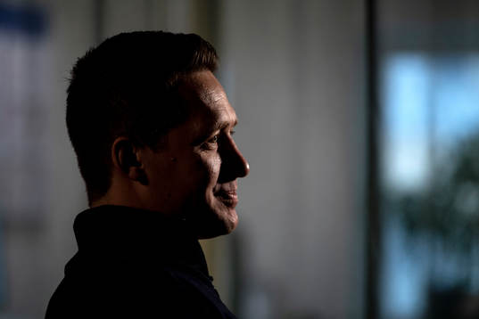 Sveriges nya förbundskapten Sam Hallam