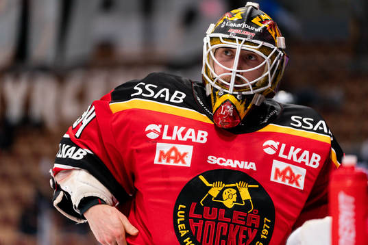 Luleås målvakt Joel Lassinantti