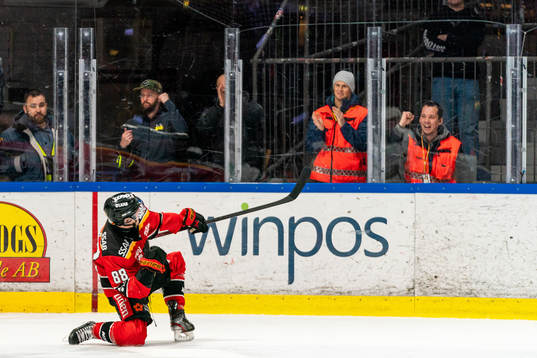 Luleås Joonas Rask jublar