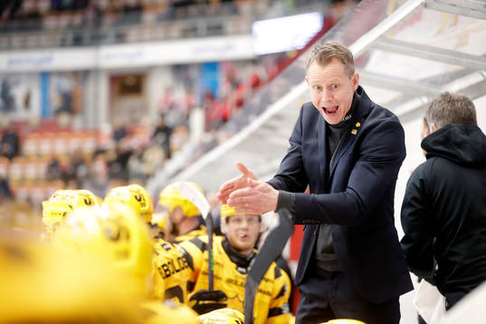 Skellefteås tränare Robert Ohlsson reagerar