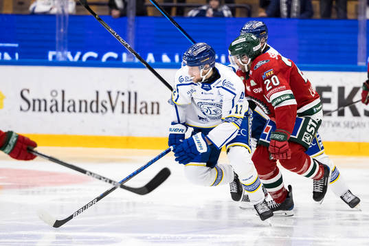 Leksands Martin Karlsson och Frölundas Joel Lundqvist