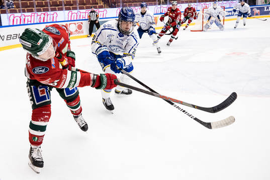 Frölundas Ryan Lasch och Leksands Lian Bichsel
