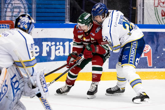Frölundas Viktor Ekbom och Leksands Lian Bichsel