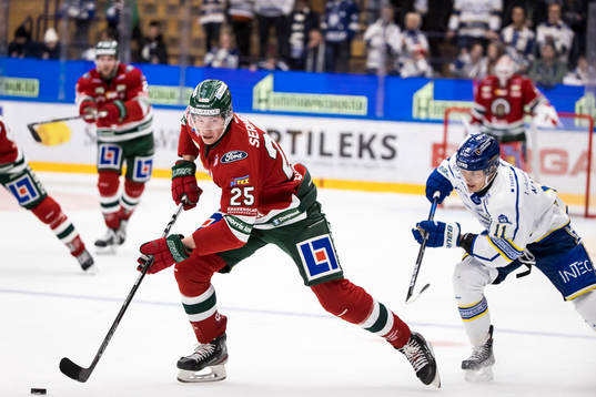 Frölundas Elmer Söderblom och Leksands Martin Karlsson
