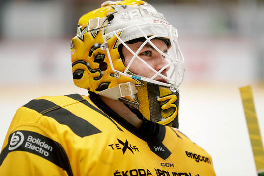 Skellefteås målvakt Straus Mann