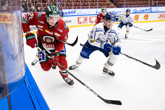 Frölundas Elmer Söderblom och Leksands Isak Rosén