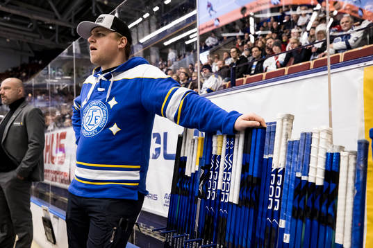 Leksands materialförvaltare Jesper Korning