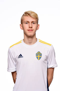 David Karlsson i P15-landslaget