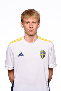 Johan Brådenmark i P15-landslaget