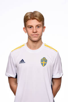 Måns Petersson i P15-landslaget