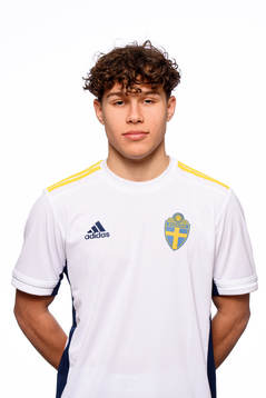 Leo Hellenius i P15-landslaget