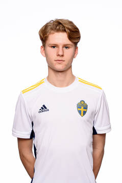 Devin Larsson i P15-landslaget