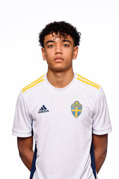 Samuel luoga i P15-landslaget