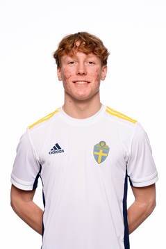Victor Tjeder i P15-landslaget