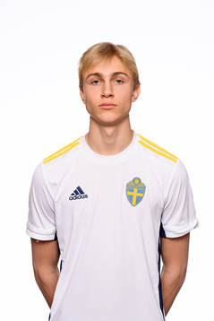 Leo Östman i P15-landslaget