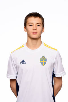 John Mellberg i P15-landslaget