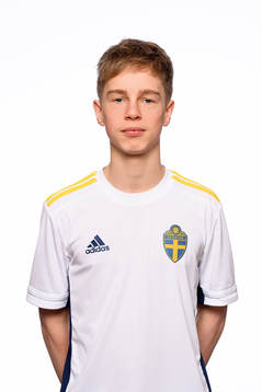 Oscar Steinke Brånby i P15-landslaget