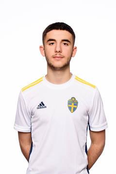 Albin Gashi i P15-landslaget