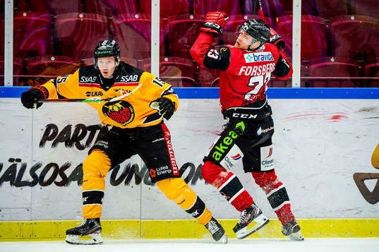 Luleås Carl Mattsson mot Malmö Redhawks Christoffer