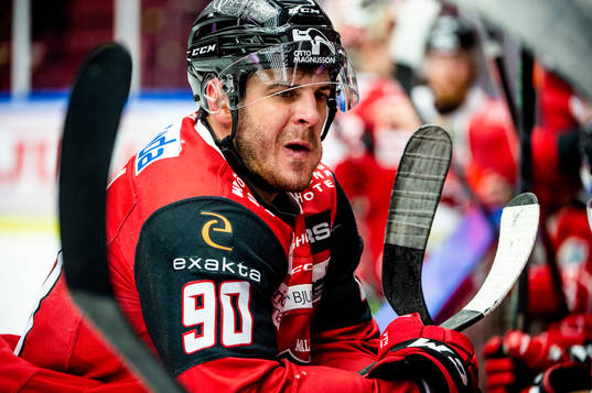 Malmö Redhawks Lance Bouma deppar