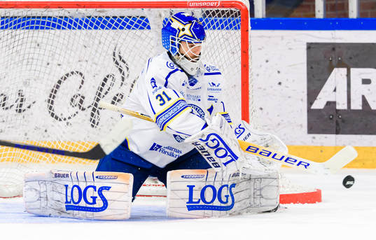 Leksands målvakt Kasimir Kaskisuo