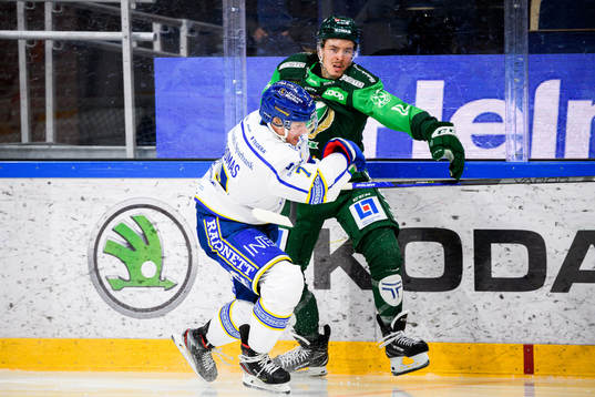 Leksands Benjamin Thomas och Färjestads Joakim Nygård