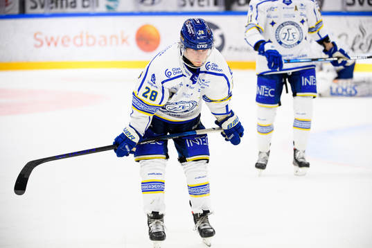 Leksands Justin Glenn Kloos deppar