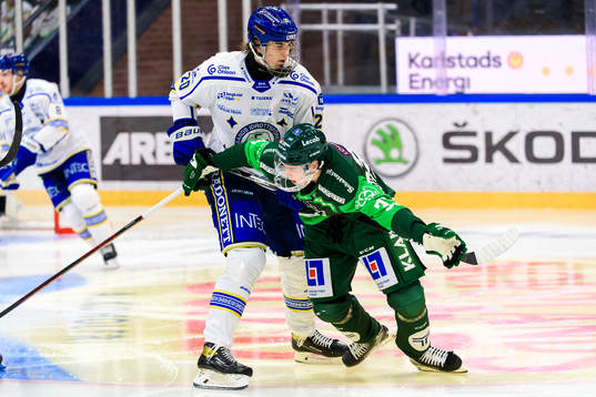 Leksands Lian Bichsel  och Färjestads Albert Johansson