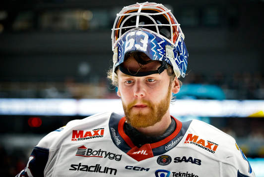 Linköpings målvakt Marcus Högberg