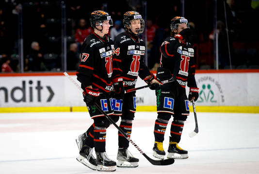 Örebros Simon Forsmark och Elias Pettersson deppar