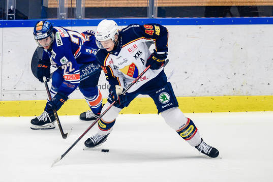 Växjös Tobias Rieder och Djurgårdens Rhett Rakhshani