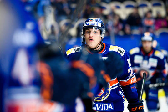 Växjös Pontus Holmberg jublar